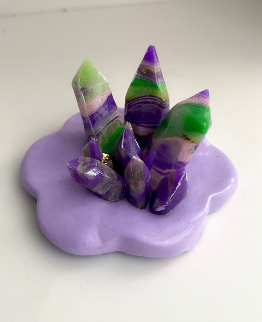 Dekoratyviniai kristalai „Debesų sodas“