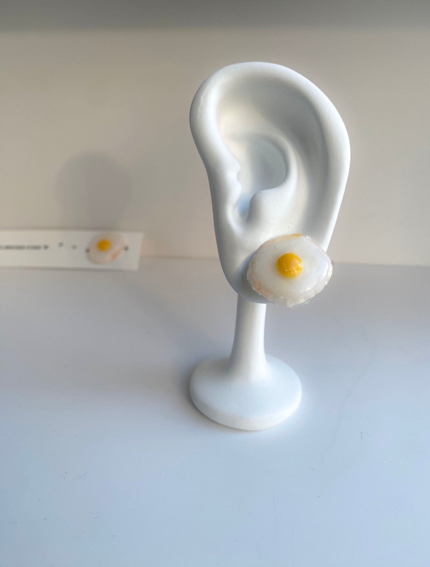 Rankų darbo auskarai „Kiaušiniai”