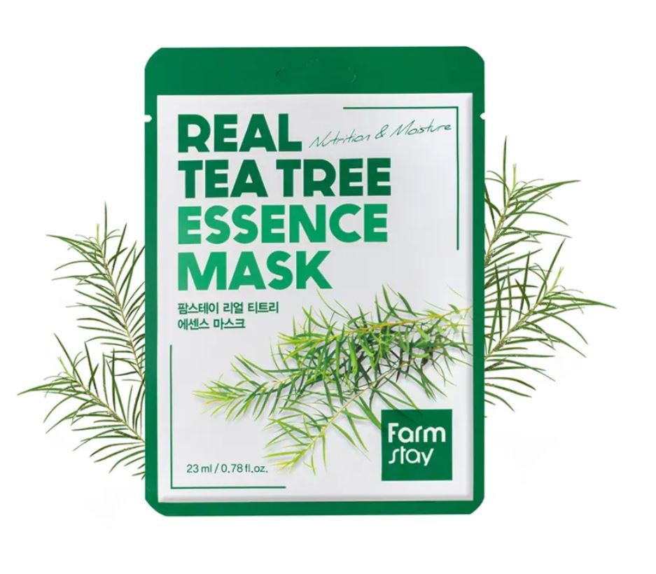 Farmstay Real Tea Tree lakštinė kaukė , 23ml