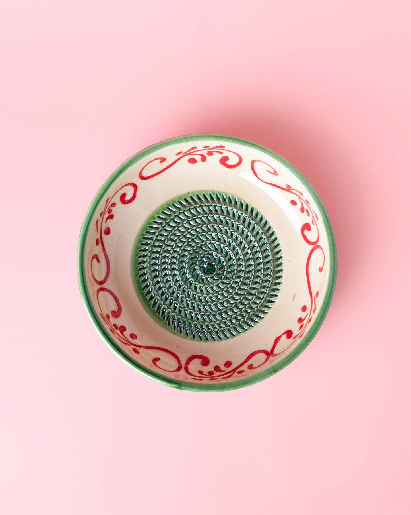 Didelė keraminė trintuvės lėkštė su šaukšteliu dovanų / ALHAMBRA