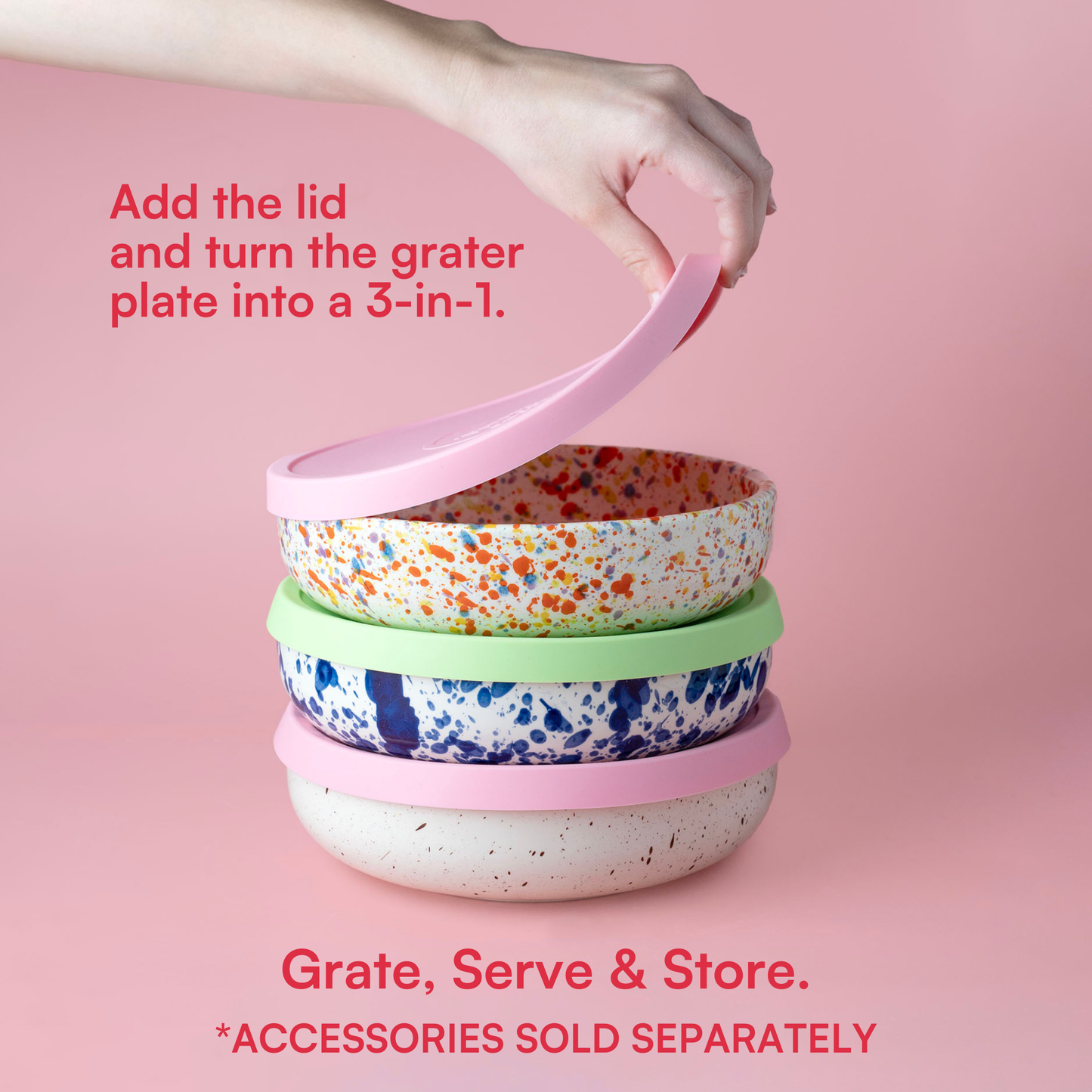 Didelė keraminė trintuvės lėkštė su šaukšteliu dovanų / ALHAMBRA