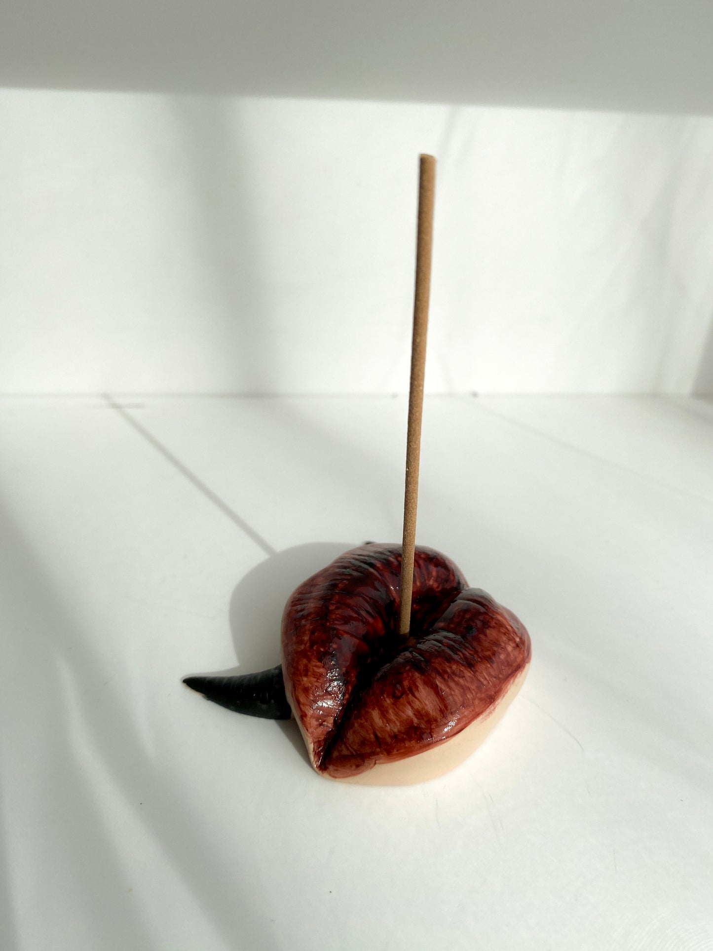 Lūpų formos kraujo efekto smilkalinė