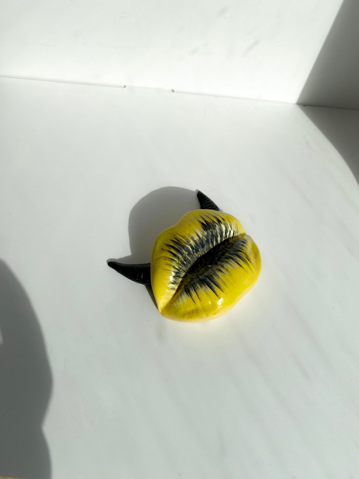 Lūpų formos geltona smilkalinė