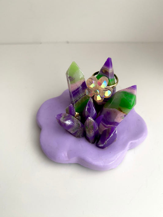 Dekoratyviniai kristalai „Debesų sodas“