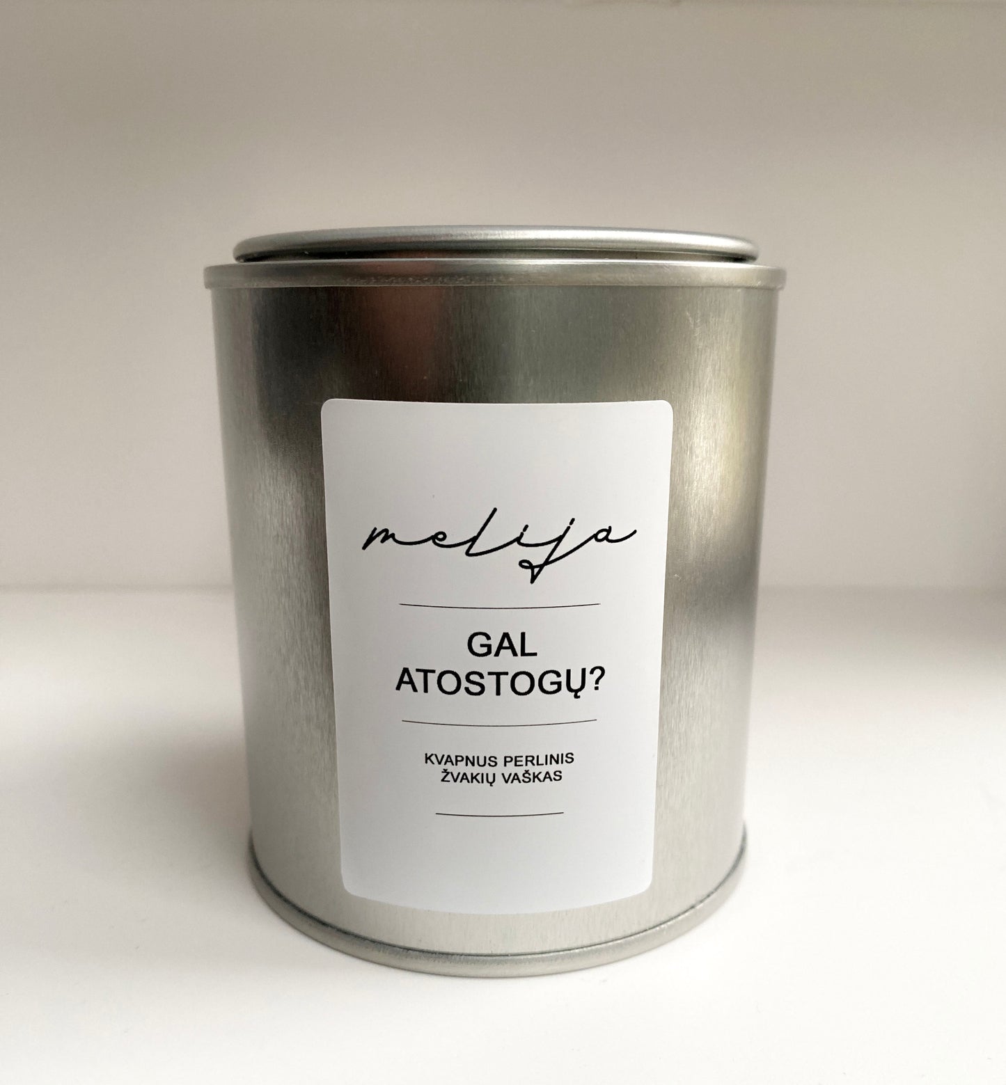 Kvapnus perlinis žvakių vaškas-žvakė  „Gal Atostogų?“