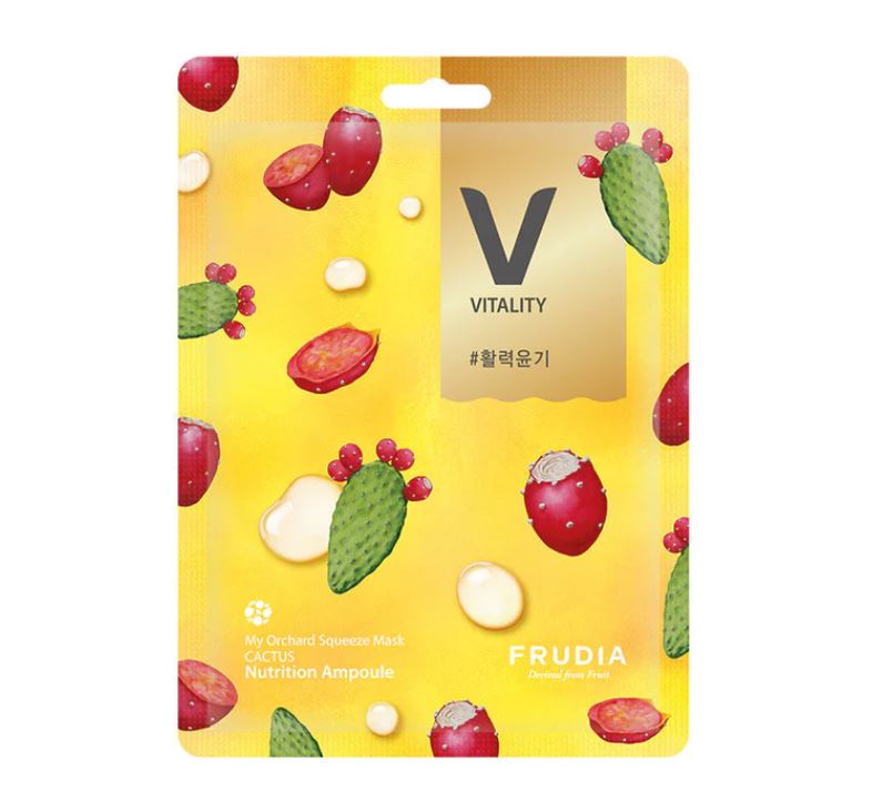 FRUDIA MY ORCHARD SQUEEZE CACTUS  gaivinanti veido kaukė, 20 ml