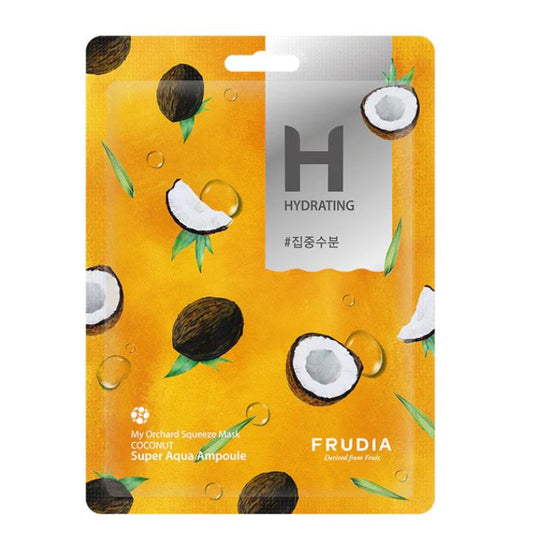 FRUDIA MY ORCHARD SQUEEZE COCONUT drėkinamoji veido kaukė, 20 ml
