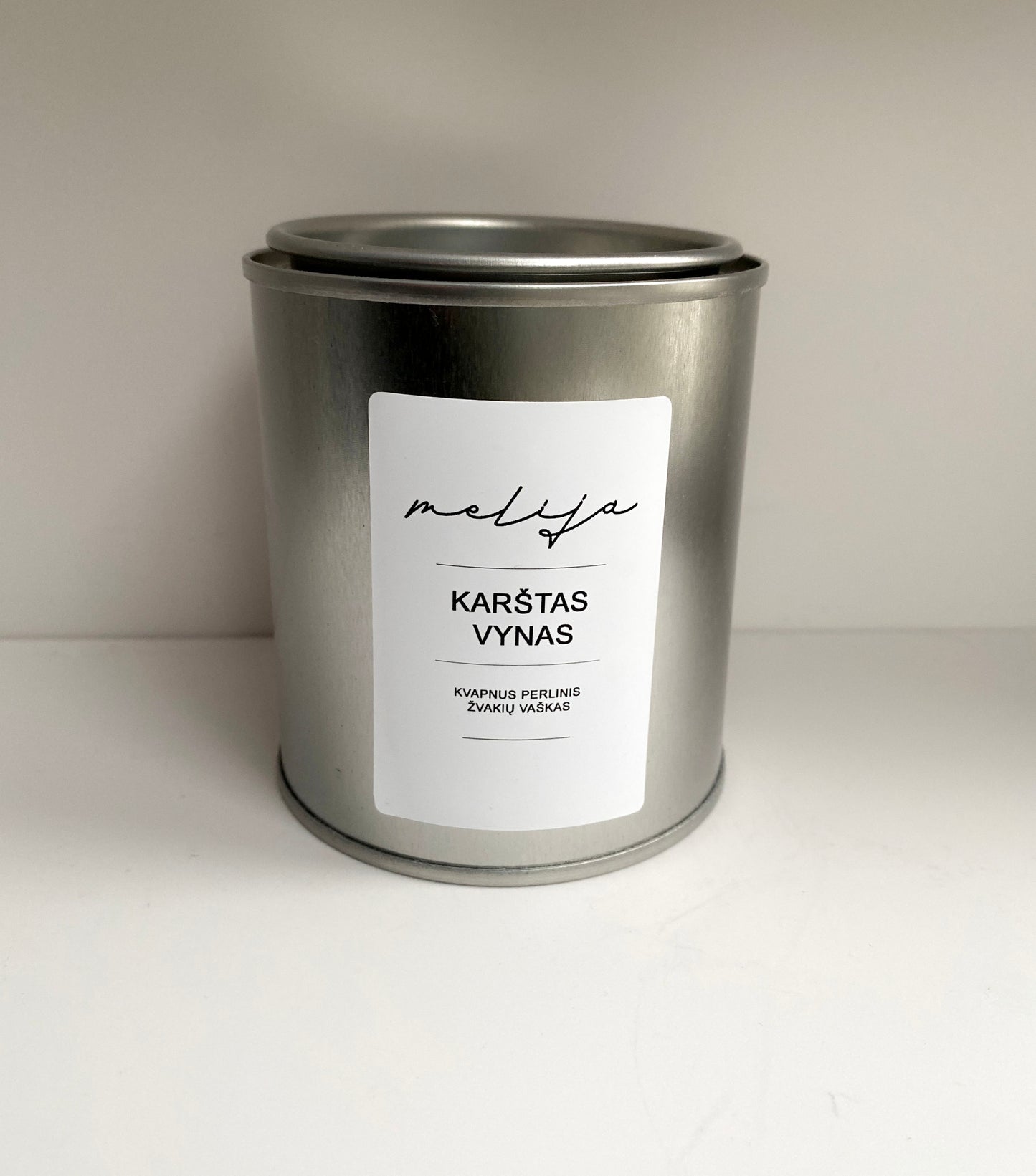 Kvapnus perlinis žvakių vaškas - žvakė  „Karštas Vynas“