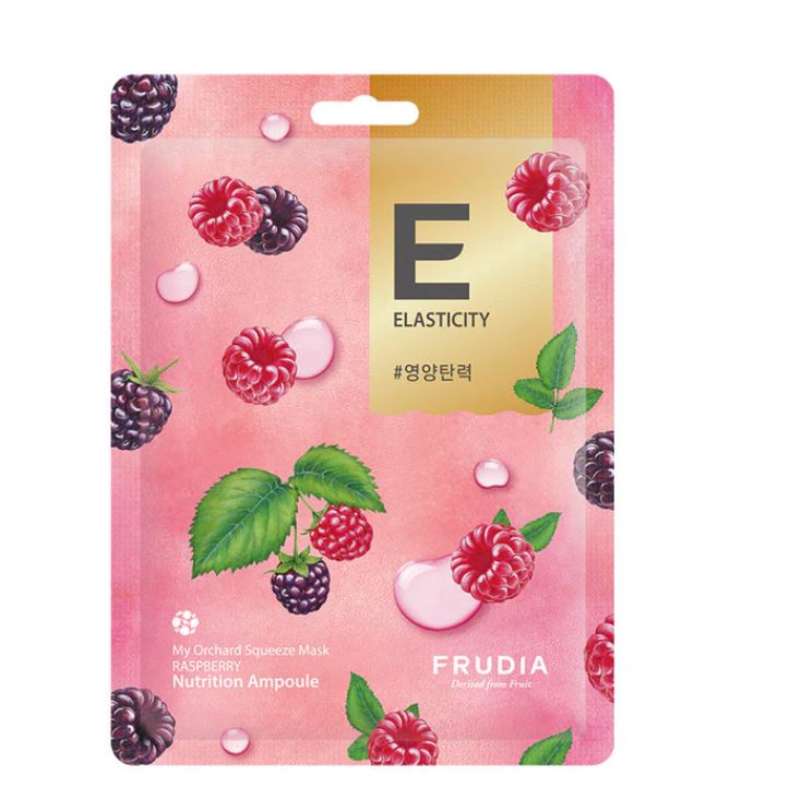 FRUDIA MY ORCHARD SQUEEZE RASPBERRY giliai drekinanti veido kaukė, 20 ml
